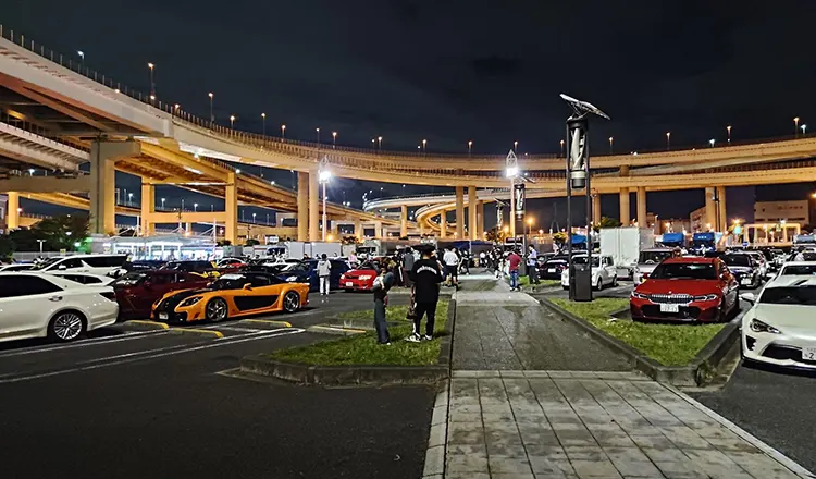 Daikoku Parking Area in Yokohama