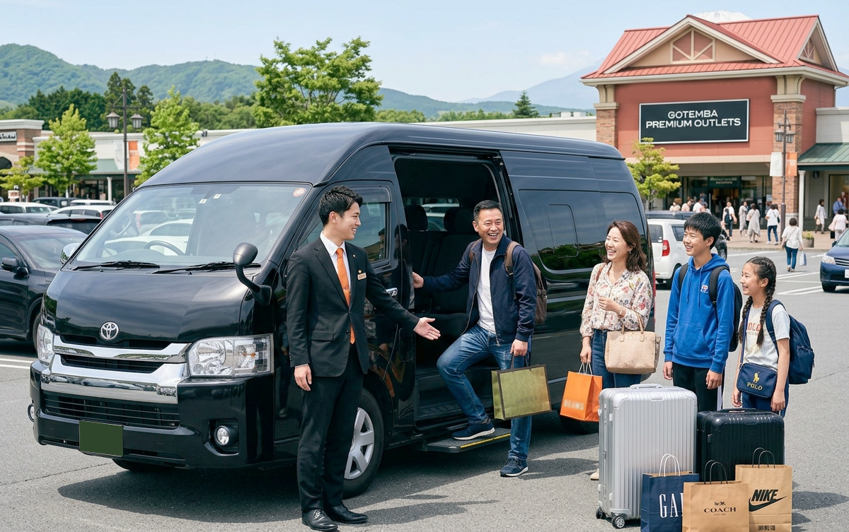 Gotemba Premium Outlets Private Shopping & Mt. Fuji Views Tour From Tokyo
