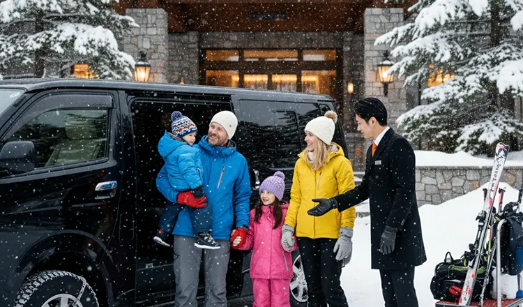 family transfer from tokyo to hakuba