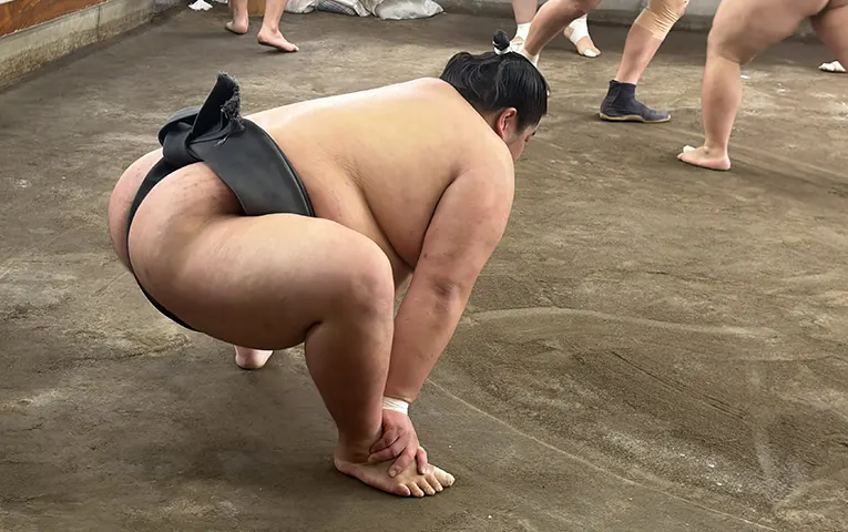 Witness the intense power of the morning practice.