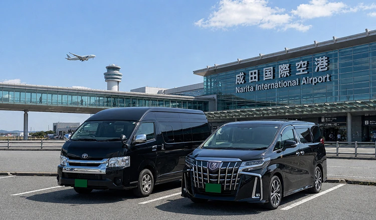 Van and minivan transfers to Narita Airport, perfect for group transportation